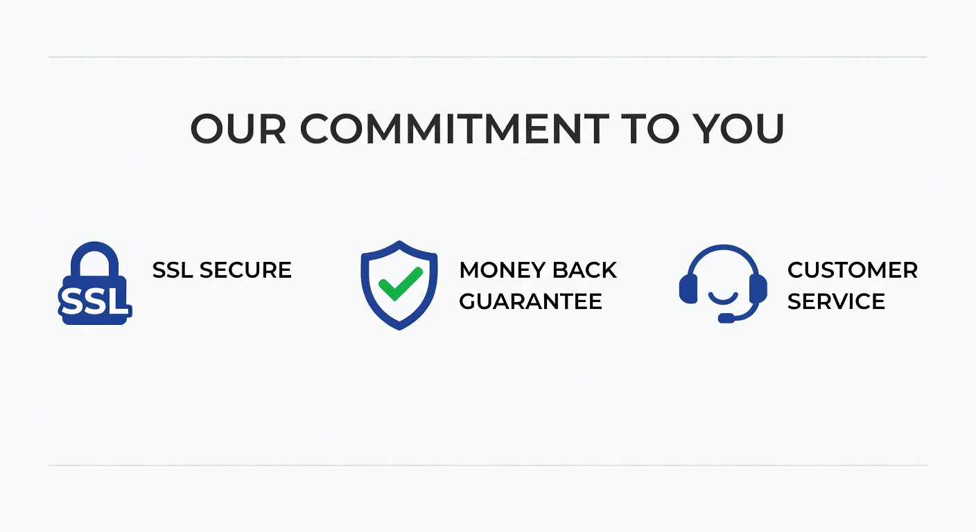 Trust Badges Section Design