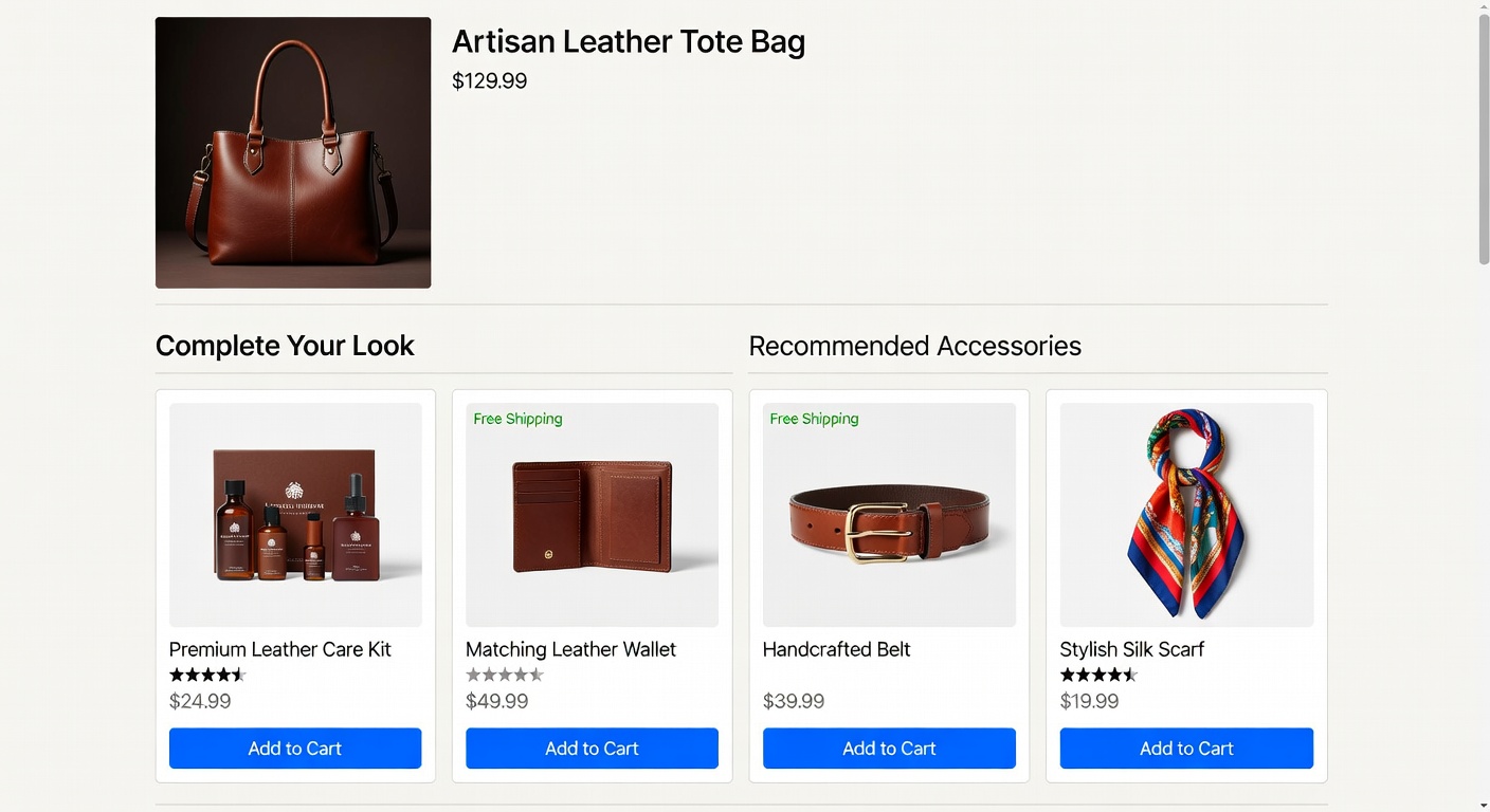 Upsell & Cross-sell Design